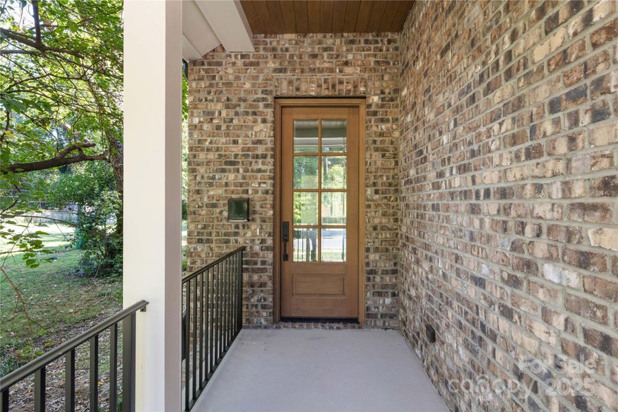 Exterior details and patio area of a home in , Charlotte (Image 19).