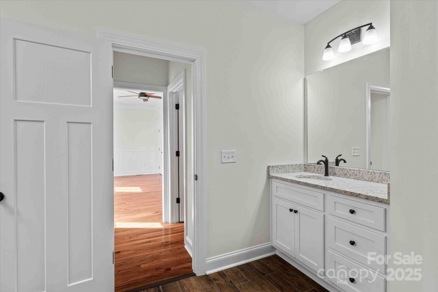 Furnished interior view inside a new home in , Cleveland (Image 9).