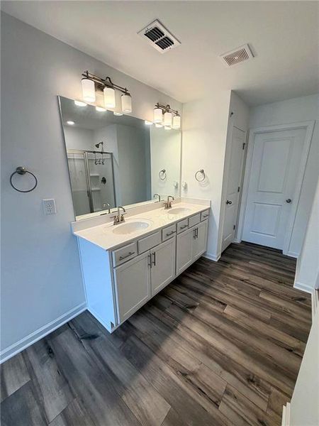 Furnished interior view inside a new home in , Douglasville (Image 14).