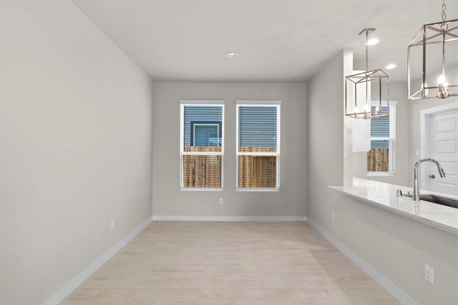 Spacious, unfurnished interior of a new home in Cypresswood Landing, Humble (Image 13).