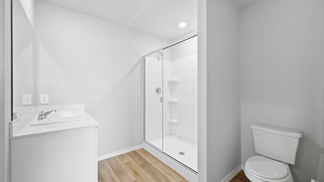 Representative furnished interior of a home built from the Caprock by D.R. Horton in Sunnycreek, Crowley (Image 11).