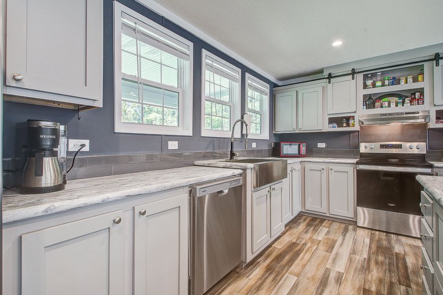 Furnished interior view inside a new home in , Dorchester (Image 13).