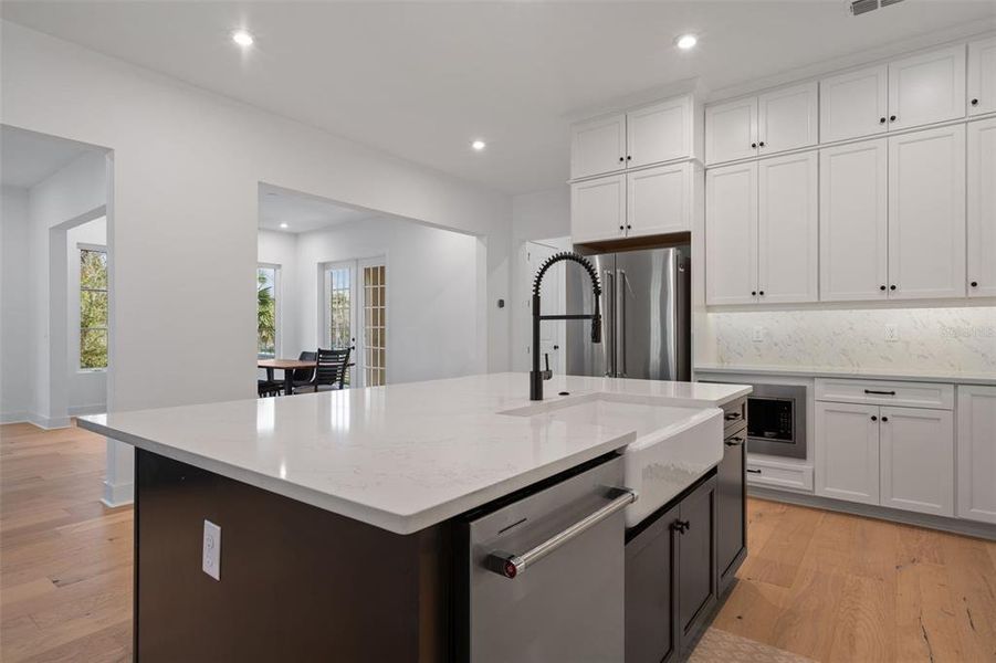 Furnished interior view inside a new home in Celebration - Island Village, Celebration (Image 7).