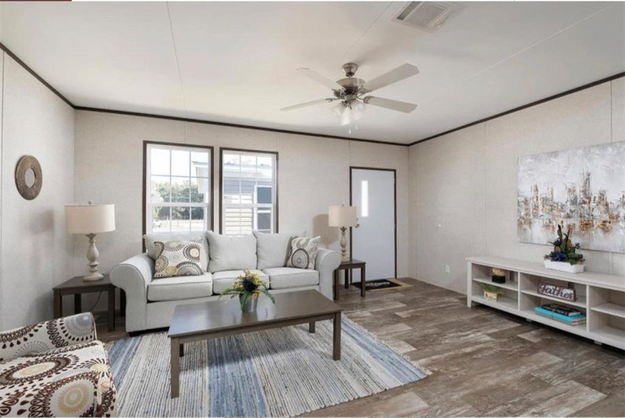 Furnished interior view inside a new home in , Polk City (Image 3). Furnished interior view inside a new home in , Polk City (Image 3).