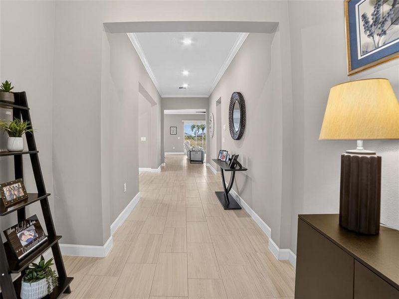 Furnished interior view inside a new home in , Parrish (Image 38).