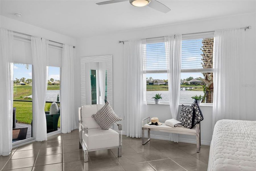 Furnished interior view inside a new home in , Punta Gorda (Image 25).
