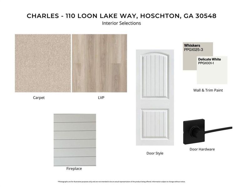 Sample of building materials used in homes in Twin Lakes, Hoschton (Image 5). Sample of building materials used in homes in Twin Lakes, Hoschton (Image 5).