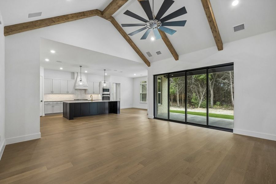 Representative unfurnished interior of a home built from the The Cedarcrest by Lillian Custom Homes in The Arbors Midlothian, Midlothian (Image 20).