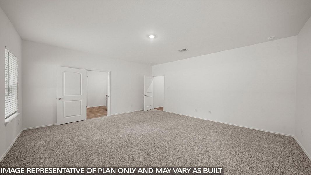 Spacious, unfurnished interior of a new home in Grand Pines, Magnolia (Image 19). Spacious, unfurnished interior of a new home in Grand Pines, Magnolia (Image 19).