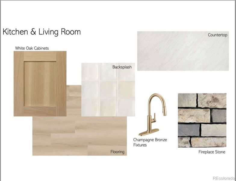 165 Kitchen & Living Room Finishes