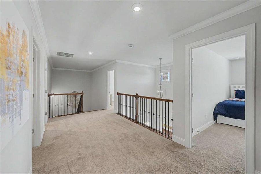Spacious, unfurnished interior of a new home in The Estates at Hurricane Pointe, Douglasville (Image 21).
