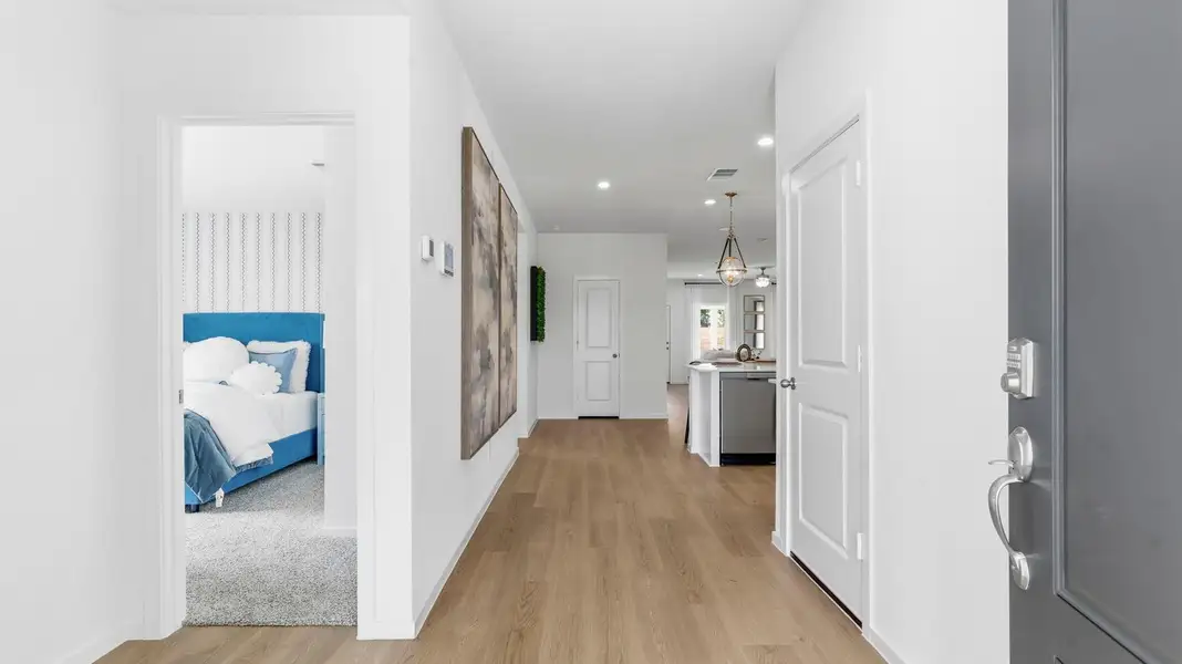 Furnished interior view inside a new home in Westland Ranch 50' Homesites, League City (Image 3).