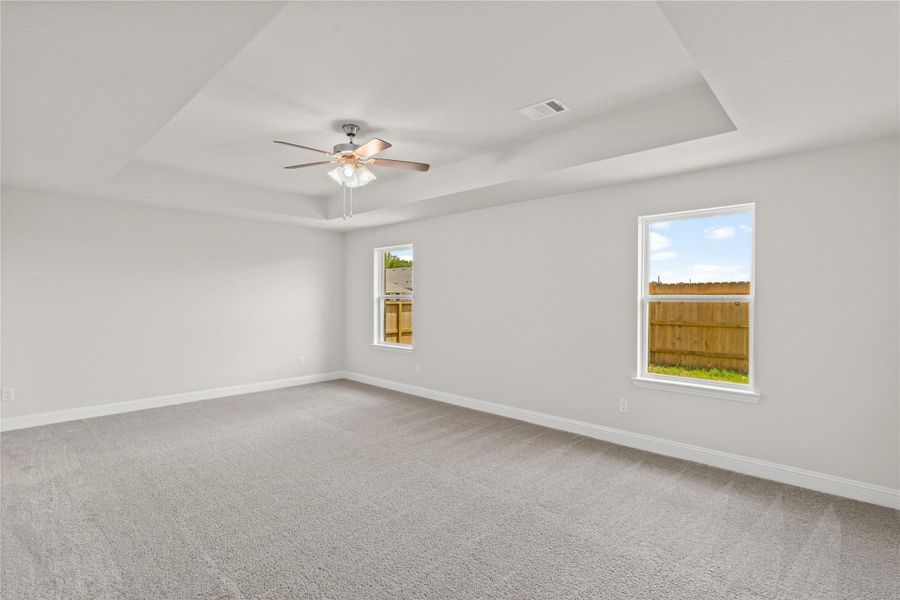 Spacious, unfurnished interior of a new home in River Ranch Trails, Dayton (Image 20). Spacious, unfurnished interior of a new home in River Ranch Trails, Dayton (Image 20).