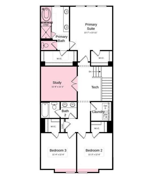 Additional Highlights Include: gourmet kitchen, extended laminate to great room and study, double recessed shower niche in primary bath.