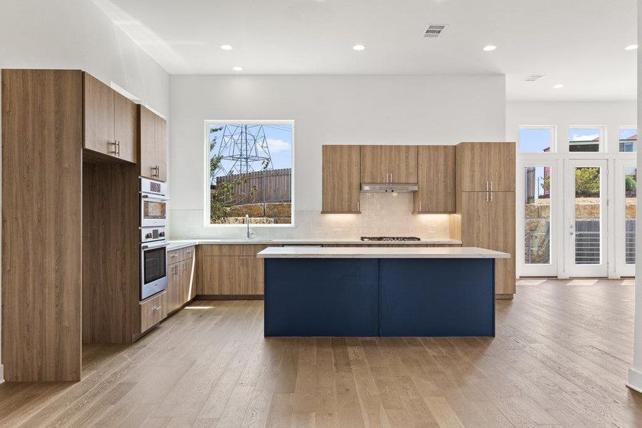 Furnished interior view inside a new home in Agave, Austin (Image 5).