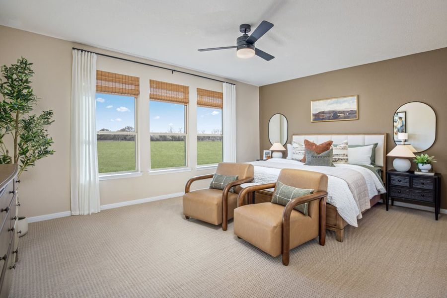 Representative furnished interior of a home built from the 2003 Modeled by KB Home in Briscoe Falls, Richmond (Image 8).