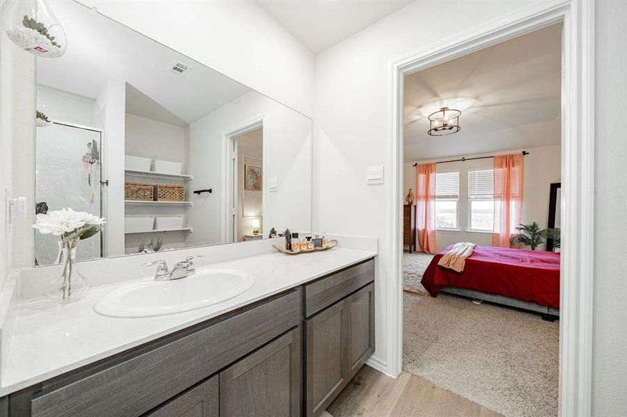 Furnished interior view inside a new home in , Crandall (Image 22).