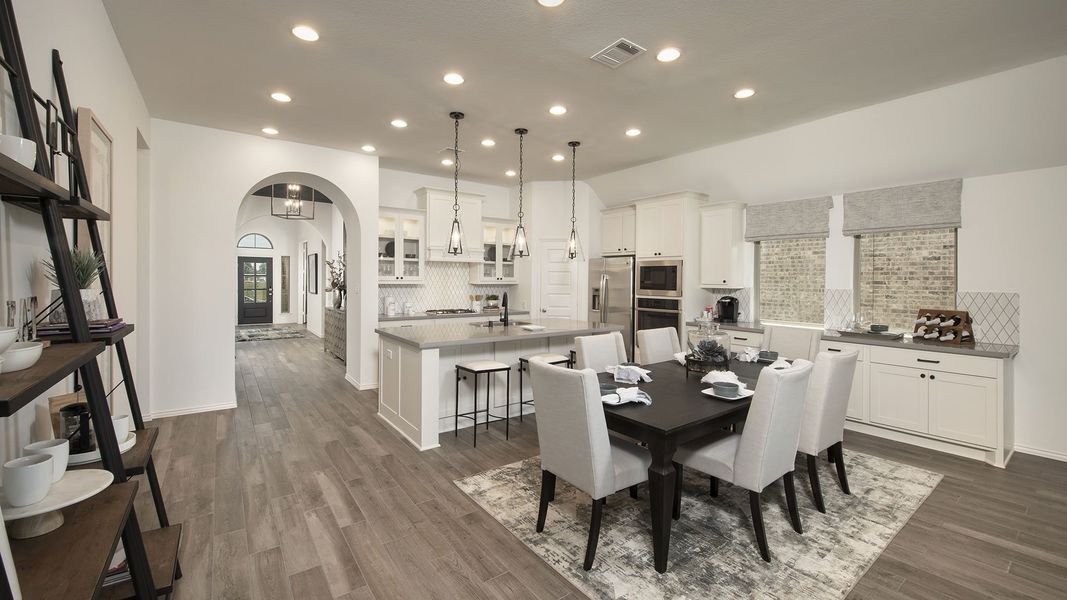 Furnished interior view inside a new home in Candela, Richmond (Image 120).