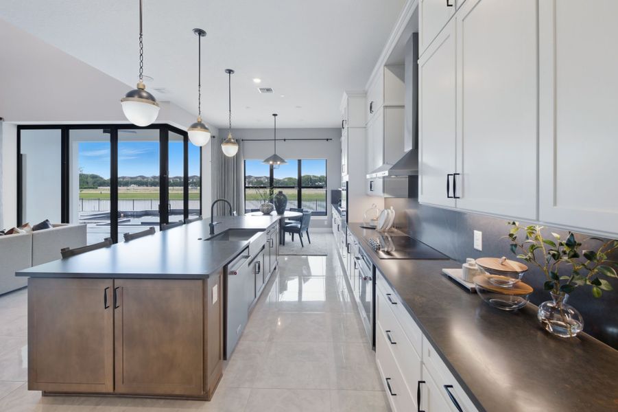 Representative furnished interior of a home built from the Livingston II by Pulte Homes in Marigold, Davie (Image 6).