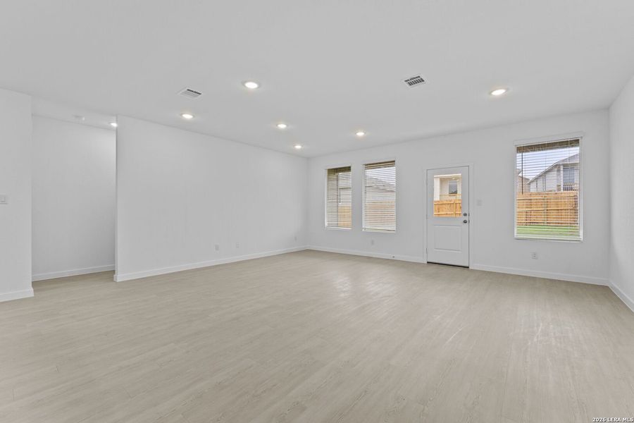 Spacious, unfurnished interior of a new home in Brookmill, San Antonio (Image 22). Spacious, unfurnished interior of a new home in Brookmill, San Antonio (Image 22).