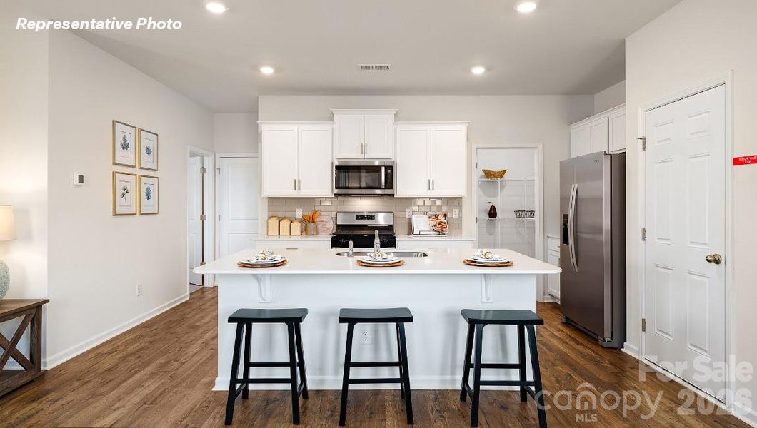 Furnished interior view inside a new home in Stanton, Richburg (Image 15).