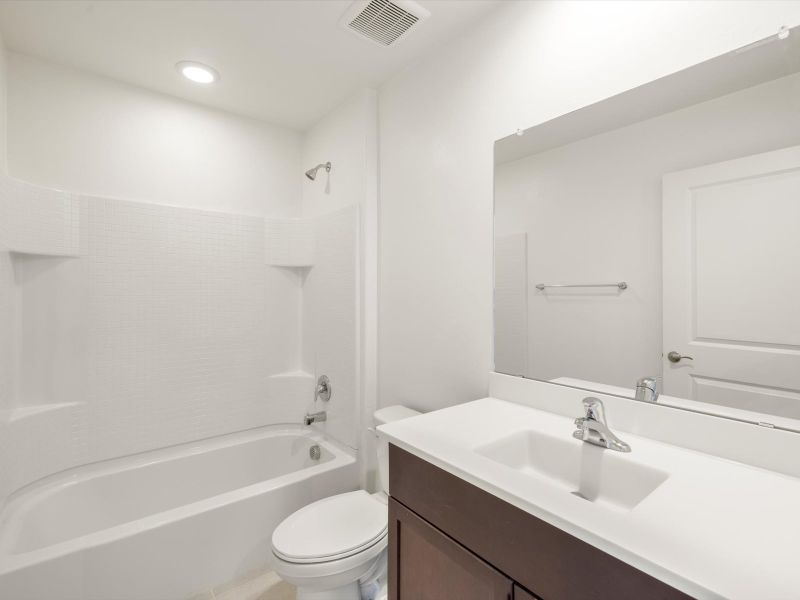 Furnished interior view inside a new home in Valencia Crossing, Tucson (Image 10). Furnished interior view inside a new home in Valencia Crossing, Tucson (Image 10).