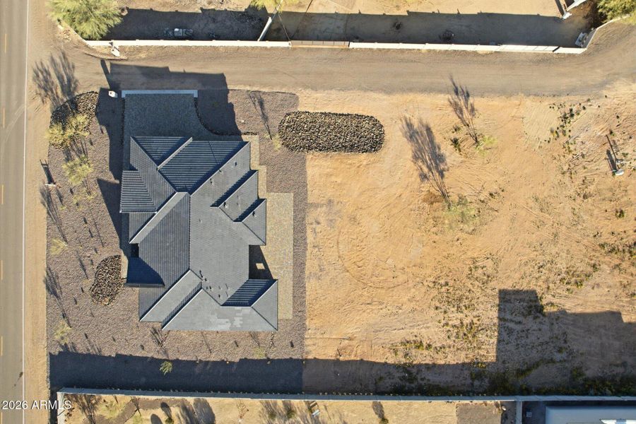 op-Down Aerial w Full Lot Layout