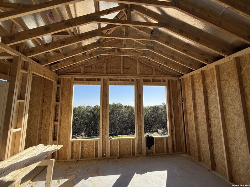 In-progress construction of a new home in , San Antonio, TX (Image 3). In-progress construction of a new home in , San Antonio, TX (Image 3).