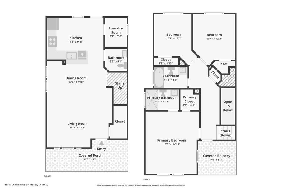 View of floor plan / room layout