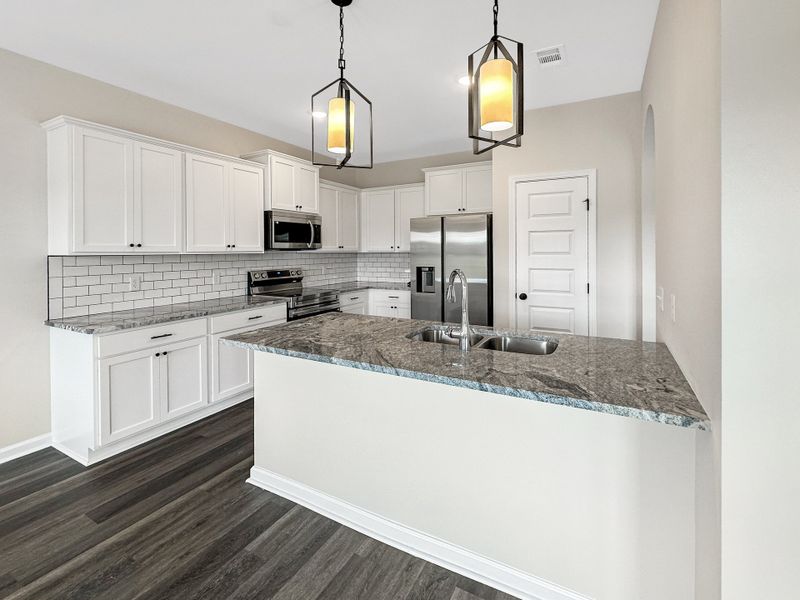 Furnished interior view inside a new home in Tranquil South, Hinesville (Image 6).