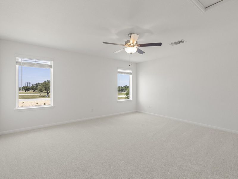 Spacious, unfurnished interior of a new home in Grande Estates, Bertram (Image 24). Spacious, unfurnished interior of a new home in Grande Estates, Bertram (Image 24).