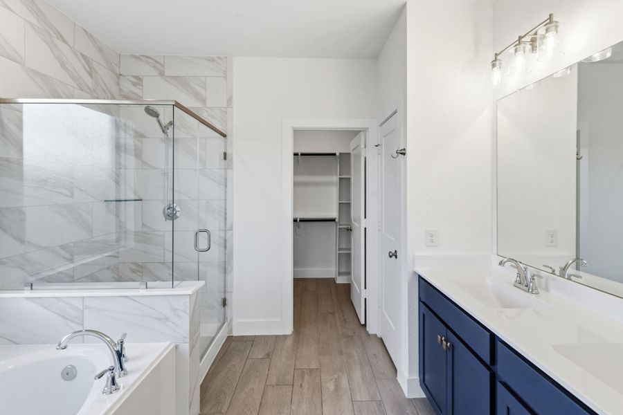 Furnished interior view inside a new home in , Cypress (Image 17). Furnished interior view inside a new home in , Cypress (Image 17).