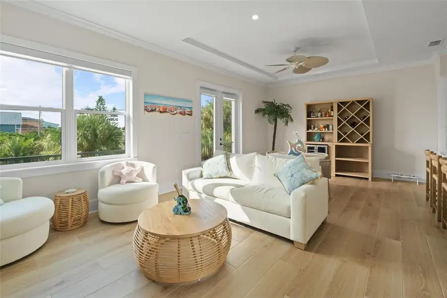 Furnished interior view inside a new home in , Madeira Beach (Image 8).