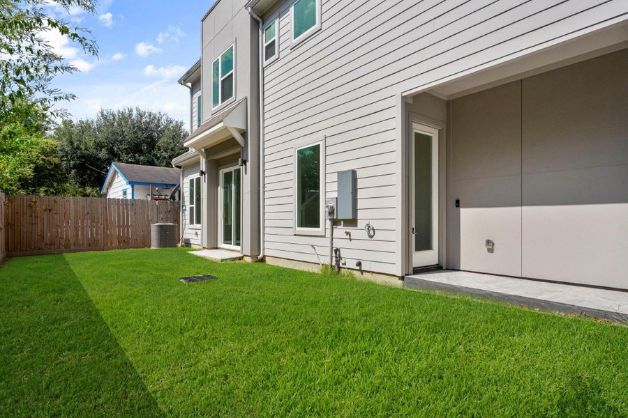Exterior details and patio area of a home in , Houston (Image 24). Exterior details and patio area of a home in , Houston (Image 24).