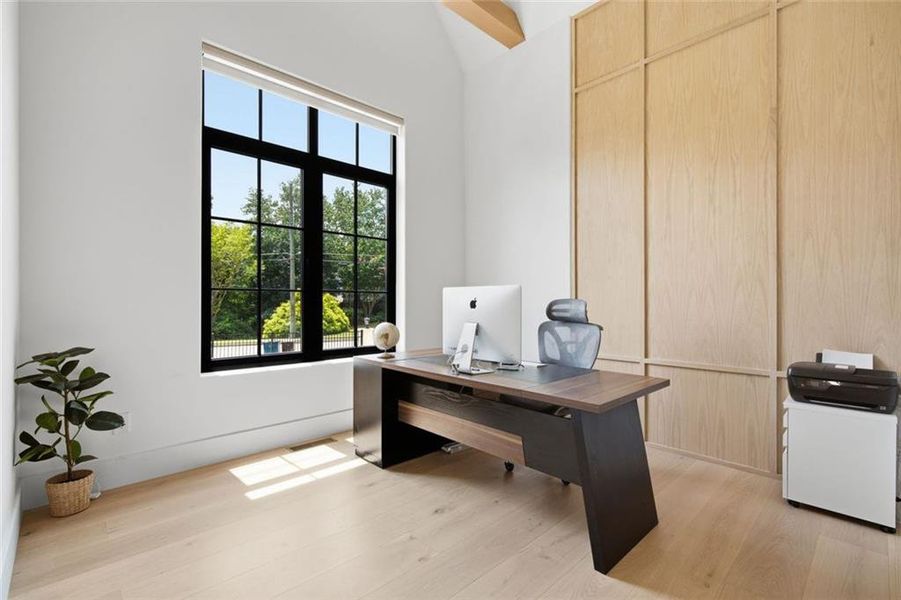 Furnished interior view inside a new home in , Alpharetta (Image 35).