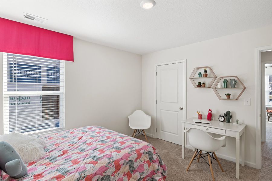 Representative furnished interior of a home built from the Hanover by D.R. Horton in Hillcrest Landing, McDonald (Image 20).
