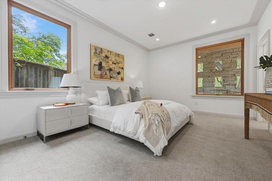 Furnished interior view inside a new home in , Fort Worth (Image 19).
