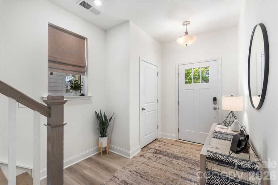 Furnished interior view inside a new home in , Fort Mill (Image 9).
