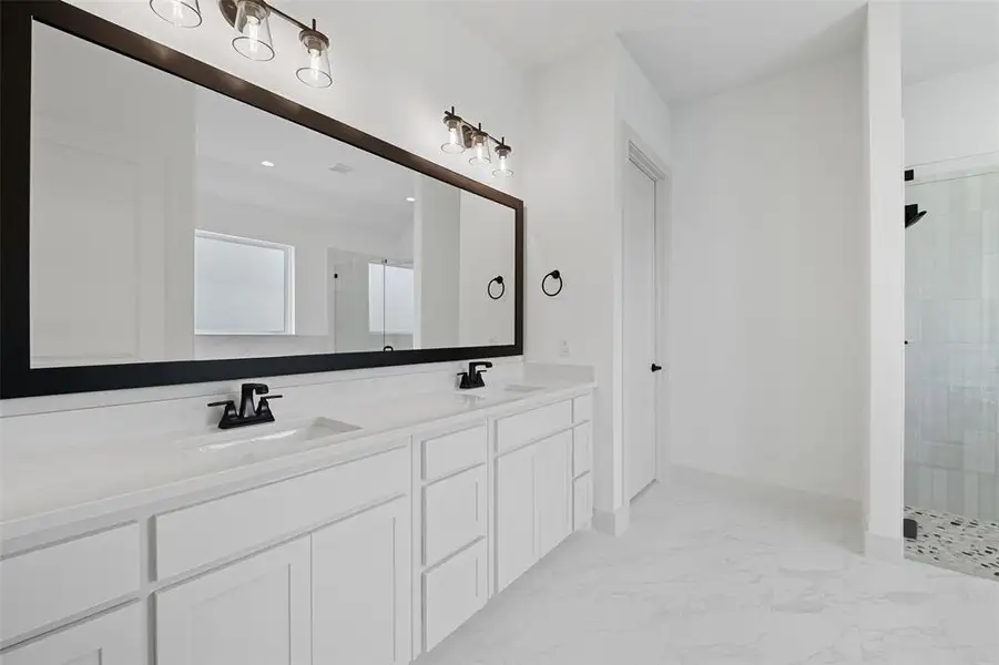 Furnished interior view inside a new home in Eagles Bluff, Willow Park (Image 4).