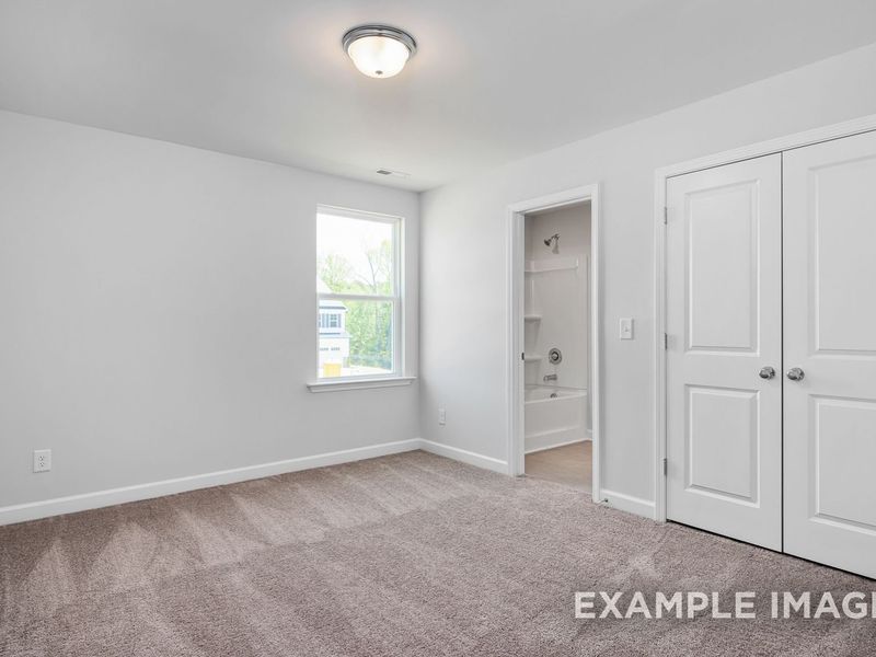 Representative unfurnished interior of a home built from the The Gavin A by Davidson Homes LLC in Gregory Village, Lillington (Image 31).
