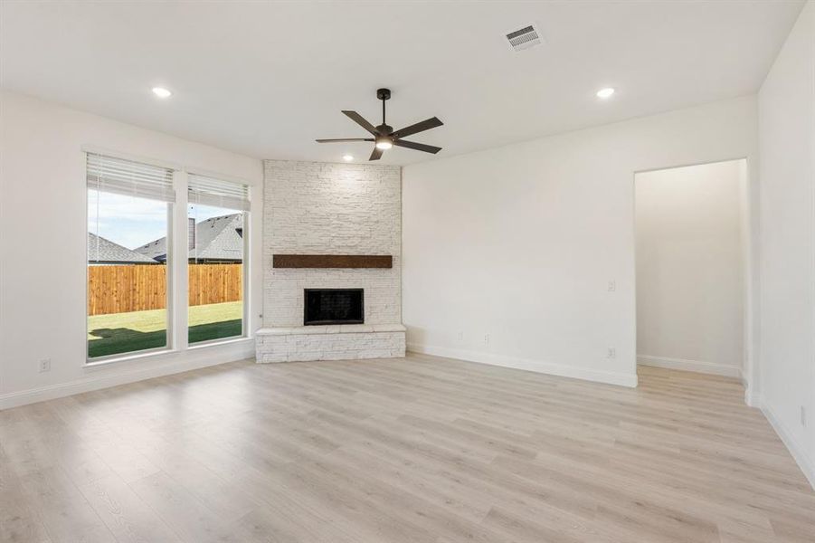 Spacious, unfurnished interior of a new home in Meadow Vista 60-65, Anna (Image 34). Spacious, unfurnished interior of a new home in Meadow Vista 60-65, Anna (Image 34).