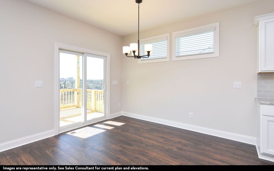 Spacious, unfurnished interior of a new home in The Retreat at Norman Farm, Hendersonville (Image 15).