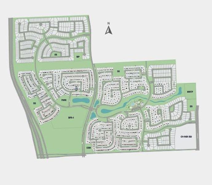 Avalon at Cypress Site Map Avalon at Cypress Site Map
