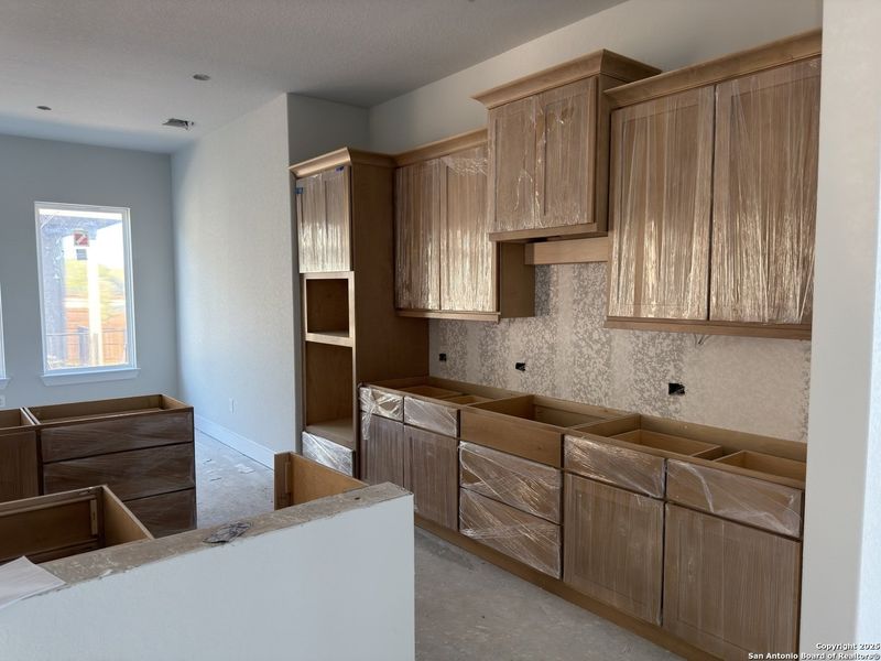 In-progress construction of a new home in Potranco Oaks, Castroville, TX (Image 15). In-progress construction of a new home in Potranco Oaks, Castroville, TX (Image 15).