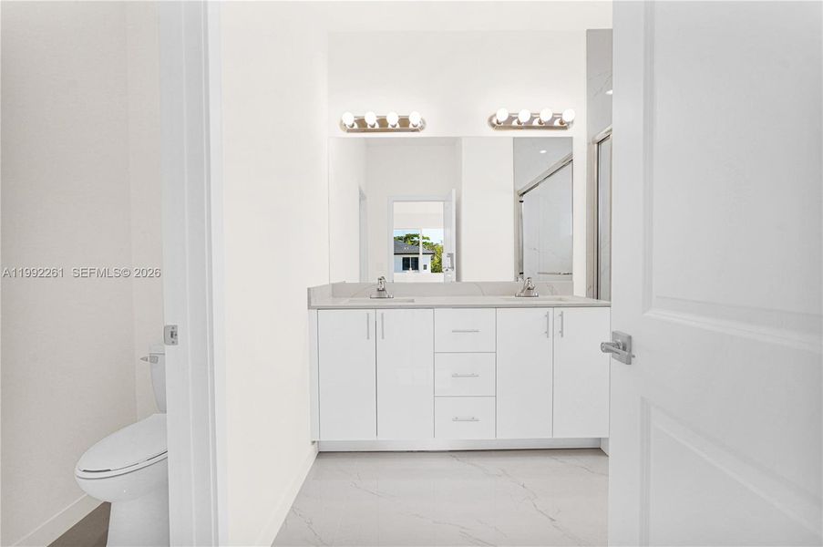 Furnished interior view inside a new home in Chloe's Estates, Miami (Image 7).