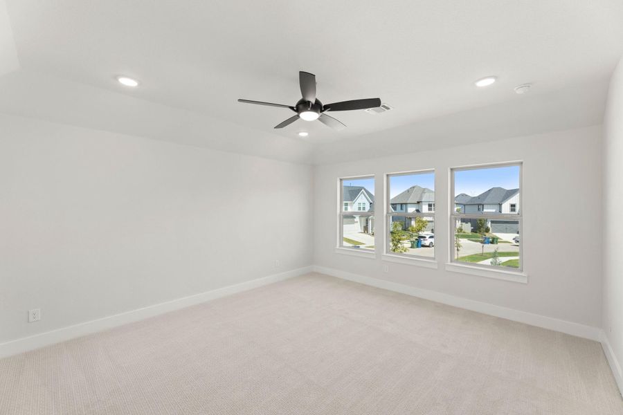 Spacious, unfurnished interior of a new home in Cottage Collection at Harvest, Argyle (Image 16). Spacious, unfurnished interior of a new home in Cottage Collection at Harvest, Argyle (Image 16).