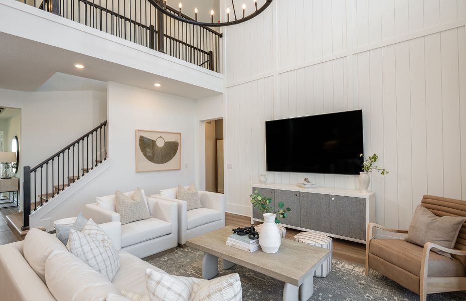 Representative furnished interior of a home built from the Roseland by Pulte Homes in Spencer Glen, Riverview (Image 20).