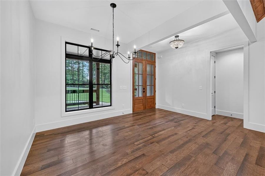 Spacious, unfurnished interior of a new home in , Ellijay (Image 21). Spacious, unfurnished interior of a new home in , Ellijay (Image 21).