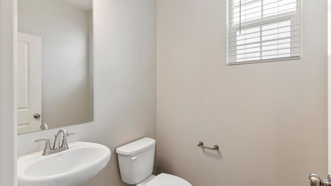 Furnished interior view inside a new home in Reunion, Commerce City (Image 11).