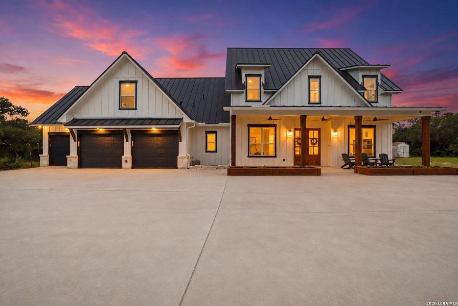 Front exterior of a new home in , San Antonio, TX, highlighting curb appeal (Image 2). Front exterior of a new home in , San Antonio, TX, highlighting curb appeal (Image 2).
